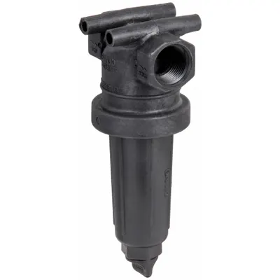 BANJO Inline Strainer: Polypropylene, 1 in, NPT, Mesh, 0.0117 in Screen Size - Polypropylene Inline Strainers