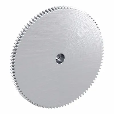KHK GEARS SUSF1-100 Metric Spur Gear with Locking Hub - Metric Spur Gears with Locking Hub