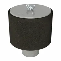 SOLBERG Filter Silencer: 2 1/2 in Inlet Size, 195 scfm, 7.25 in Overall Ht, 6 in Outside Dia, Paper (MPN FT-30P-250)