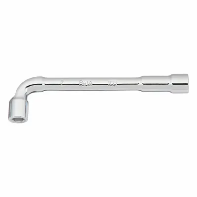 BETA Socket End Wrench: 7 mm Socket Size, 6-Point, 5 31/100 in Overall Lg - Fixed-Head Double-End Socket End Wrenches