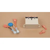 This upgrade kit replaces the low fan relay in compatible commercial ovens. It is used to maintain proper airflow and temperature control during low-speed fan cycles. A genuine BLODGETT component for oven repair and maintenance