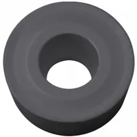 Round indexable turning insert made of CVD carbide, designed for turning, facing, and profiling operations on metal workpieces. The round geometry provides strong cutting edges and is suitable for roughing and semi-finishing in general machining applications