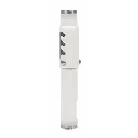 PEERLESS Extension Column: Ceiling, Max. 500 lb, Powder Coated, White, AEC009012-W