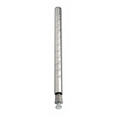 OEM Wire Shelf Post: 54 in x 1 in - Wire Shelving Posts for Dry Use