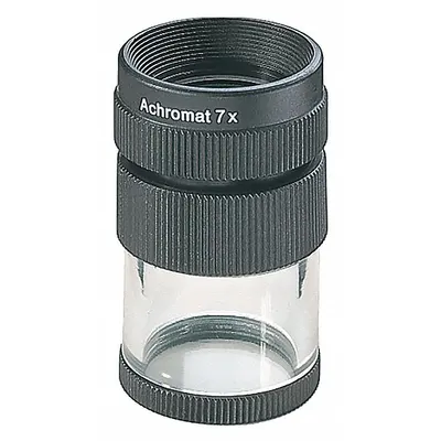 ESCHENBACH OPTIK GMBH Aspheric Stand Magnifier: 7X, 1 in Focal Distance, 23 mm Lens Dia - Magnifiers