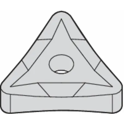 WIDIA Triangle Turning Insert: TNMP432 - Triangle (T) Indexable Turning Inserts
