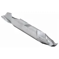 CLEVELAND Square End Mill: High Speed Steel, Double End, 2 Flute, 1/4" Mill Dia, 3/8" LOC (MPN C42103)
