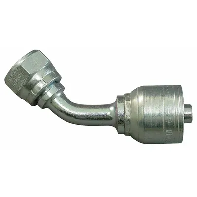 AEROQUIP 1A25DLA16 Hydraulic Crimp Fitting - Aeroquip Crimp Hydraulic Hose Fittings with Metric Connection