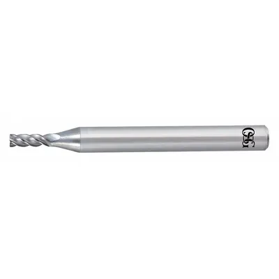 OSG A BRAND Square End Mill: Carbide, 4 Flute, 12 mm Mill Dia, 26 mm LOC - Fast-Cutting Carbide Square End Mills for Hardened Materials