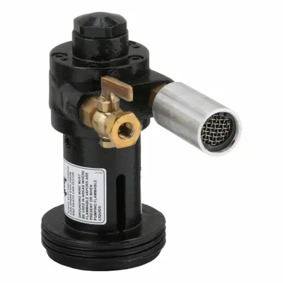 Dayton Pneumatic Drum Pump Motor: Air, 3/4 hp HP, 15 cfm Air Consumption, 1/8 in FNPT - Pneumatic Drum Pump Motors