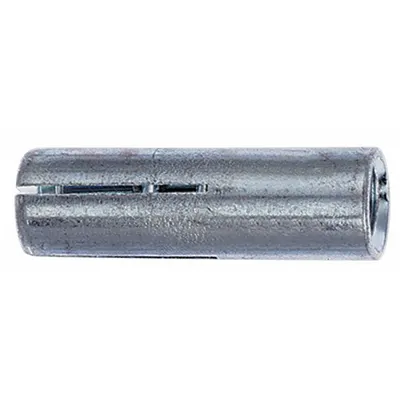 RED HEAD Drop-In Anchor: 5/8"-11 Thread Size, 2 1/2 in Overall Lg, 1 in Dia, Steel - Drop-In Anchors