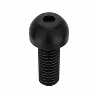 Socket Head Cap Screw: 3/8"-16 Thread Size, 1 in Lg, Button, Black Oxide, Alloy Steel, 50 PK (MPN 37C100KBC)