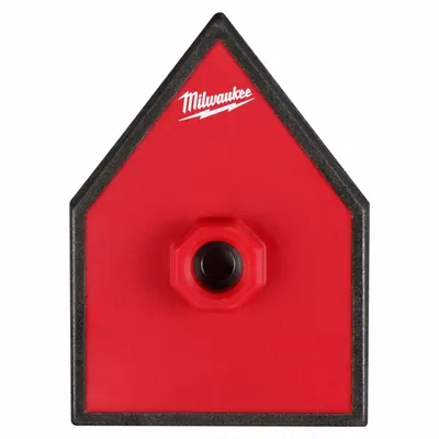 MILWAUKEE Disc Backup Pad: 2 5/8 in Wd, Round, Hook and Loop, Medium, For 2531-20 - Backing Pads for Power Sanders