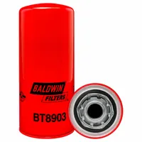 Spin-on hydraulic filter with 1-12 thread size and 3 11/16 in outside diameter. Cellulose media removes contaminants from hydraulic fluid. Includes G381-A integral gasket for leak-free sealing. Suitable for use in hydraulic systems of industrial machinery and mobile equipment