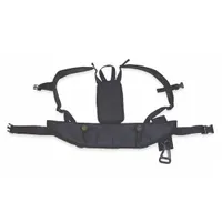 Replacement backplate harness system for backpack vacuum type 103166. Designed to support the vacuum on the operator's back, distributing weight for reduced fatigue during floor cleaning tasks