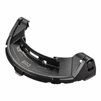 MILWAUKEE Face Shield Frame: Slotted Attachment Type, ABS Plastic/Polycarbonate, Clear (MPN 48-73-1461)