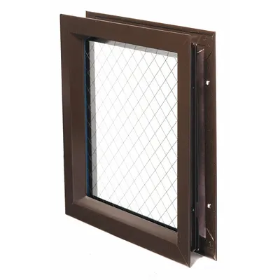 NATIONAL GUARD Lite Kit: 24 in Opening Ht, 24 in Opening Wd, 22 in Window Ht, 22 in Window Wd - Door Window Kits