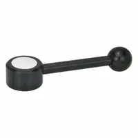 JW WINCO Flat Adjustable Tension Lever: Steel, 5/16"-18 Thread, 0.43 in Thread Lg, 3.94 in Lg (MPN 5TA32/D)