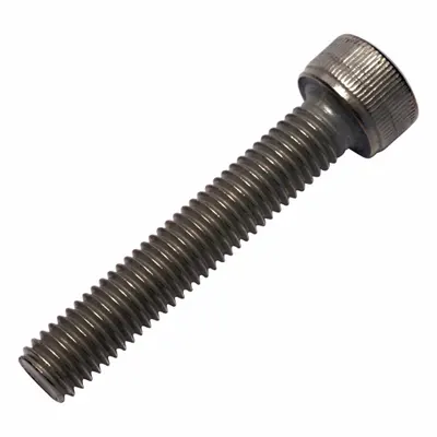 ALLIED TITANIUM Socket Head Cap Screw: M8x1.25 Thread Size, 45 mm Lg, Std, Plain, Titanium - Metric System Standard Socket Head Cap Screws
