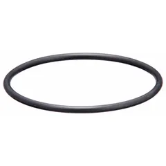 Replacement O-ring for compressed air treatment equipment, used to seal connections in filters, regulators, and lubricators. Helps prevent air leaks and maintain system pressure in pneumatic circuits and air preparation units.