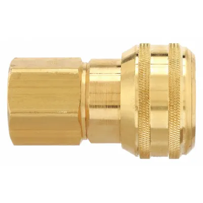 PARKER Industrial Interchange Brass Quick-Connect Air Coupling Body - Industrial Interchange Brass Quick-Connect Air Coupling Bodies