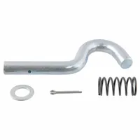 Swivel jack with pull-pin design for raising and lowering trailers, boat trailers, and other towed equipment. Mounts to CURT bracket mounts or marine jack mounts. Suitable for fleet and vehicle maintenance applications