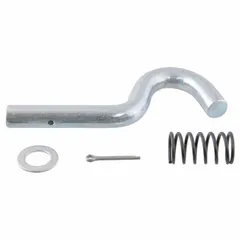 Swivel jack with pull-pin design for raising and lowering trailers, boat trailers, and other towed equipment. Mounts to CURT bracket mounts or marine jack mounts. Suitable for fleet and vehicle maintenance applications.