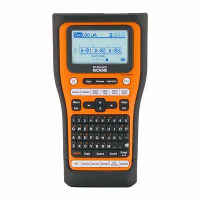 BROTHER Handheld Printer: Gen Identification, No Wireless Connectivity, 1" - Handheld Label Printers