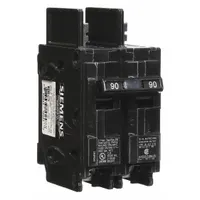 Bolt-on miniature circuit breaker rated 90 A at 120/240V AC with 2 poles. Provides overcurrent protection in electrical distribution systems. Suitable for use in panelboards and load centers