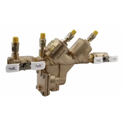 APOLLO Double Check Valve Assembly: 4A, 2 in Pipe Size, FNPT x FNPT, 20.13 in Overall Lg - Apollo Double Check Backflow Preventers