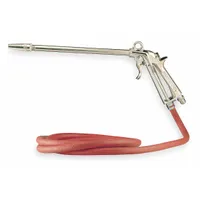 BINKS Conventional Spray Gun: Conventional, 1/4 in Air Inlet Size, 14 cfm @ 50 psi, Siphon Hose (MPN 6530-0000-1)