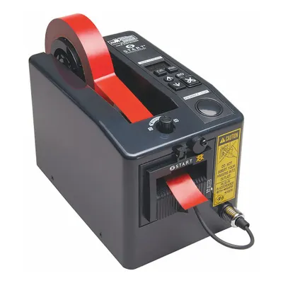 START INTERNATIONAL Electronic Tape Dispensing Machine: Black, For 178 mm Tape Outside Dia - Double-Sided Tape Dispensers