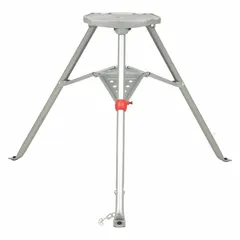 Stand designed to support and stabilize RIDGID 300 Series threading machines during pipe threading and cutting operations. Provides a secure work platform for maintenance, plumbing, and industrial applications.