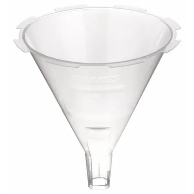 DEVILBISS No Spout Disposable Funnel: ABS, 4 fl oz Fluid Capacity, 3 in Overall Dia - No Spout Funnels