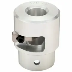 Copper stripping bushing for use with DEWALT DCE151 XR tool. Accommodates THHN/XHHW wire up to 1/0 AWG maximum. Single-piece accessory for stripping copper wire in electrical and construction applications.