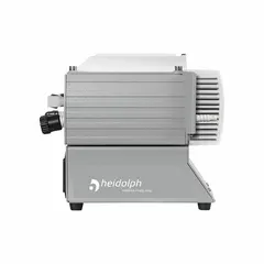 This RPM-regulated vacuum pump from HEIDOLPH delivers a suction capacity of 1.0 cu m/h and is recommended for solvents with low or medium boiling points. With an overall height of 7 3/4 in, it is designed for use in rotary evaporator systems for distillation, concentration, and drying applications.