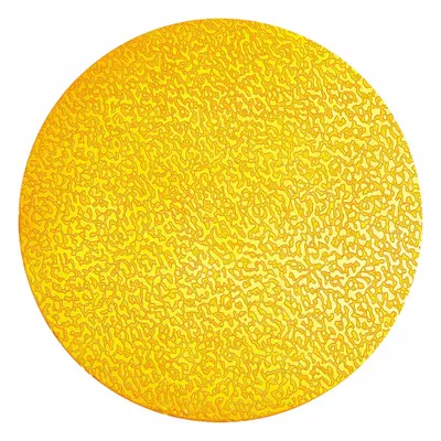 DURABLE Floor Marking Point Shape: Circle, Solid, Yellow, No Legend, 0.7 mm Tape Thick - Circle-Shaped Floor Marking Tape