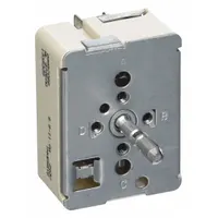 This surface element switch controls the heating elements on compatible Electrolux ovens. It is an OEM replacement part used to regulate heat output for cooking. Typical applications include residential and commercial kitchen ranges where precise temperature control of surface burners is required