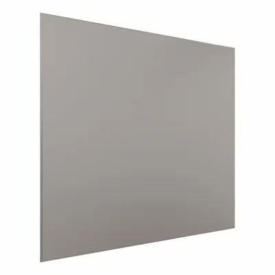 HADRIAN Partition Panel: 304 Stainless Steel, Brushed, Silver, 58 in Ht, 58 in Wd - Panels & Panel Posts for Bathroom Partitions