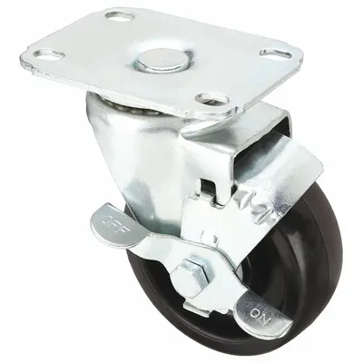 OEM Plate Caster: Swivel - General-Purpose NSF-Listed Sanitary Plate Casters