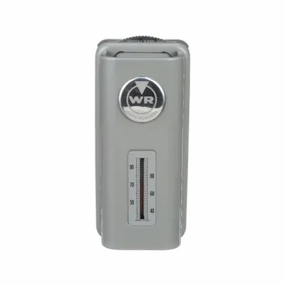 EMERSON Line Volt Mechanical Tstat: Heat Only, On, 55° to 85°F, Exposed Dial, 120 to 240V AC - Analog Thermostats