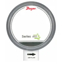 DWYER Air Velocity Transmitter: 4 mA to 20 mA, 122°F, AVUL-5DA1, 1,000 fpm to 4,000 fpm, No Display