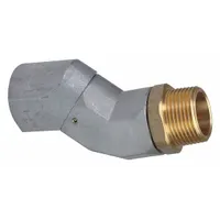 DAYTON Swivel: Swivel, 1 in FNPT Inlet, 1 in NPT Discharge, Aluminum Body, 50 psi Max. Op Pressure (MPN 33NT04)