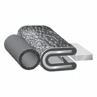 TRIM LOK INC Trim Seal: Rounded, 100 ft Overall Lg, PVC Outer, EPDM Bulb, 3/8 in Leg Lg (MPN 7M062B3X1/16C-100)