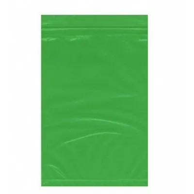 OEM Color-Coding Reclosable Poly Bag, Green, 2 mil, 9x12 in, 1000 PK - Color-Coding Reclosable Poly Bags