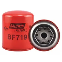 BALDWIN FILTERS Fuel Filter: Spin-On, 3 11/16 in Outside Dia, 3/4"-16 Thread Size, Cellulose, BF719
