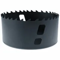 MORSE Hole Saw: 5 in Saw Dia., 2/3 Teeth per Inch, 1 15/16 in Max. Cutting Dp, 5/8"-18 Thread Size (MPN MHSTK80)