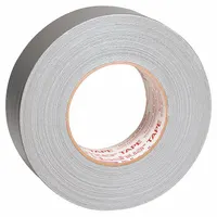 This general purpose duct tape features a polyethylene coated cloth backing with a rubber adhesive. It is suited for temporary sealing, bundling, and light holding tasks in maintenance, packaging, and construction settings