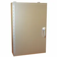 HAMMOND Electrical Enclosure: Stainless Steel, 36 in x 24 in x 8 in, NEMA 12/13/3R/4/4X, Solid Cover (MPN HW36248SSHK)