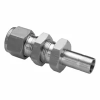 This HAM-LET double-ferrule stainless steel fitting connects two 3/8 in OD tubes in a tube-to-tube configuration. Part of the Let-Lok series, it is compatible with Swagelok brands. Typical applications include instrumentation, chemical, and gas systems requiring a leak-tight seal